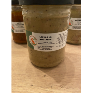 Lapin à la moutarde