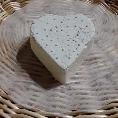 Cœur de chèvre affiné à l'échalote