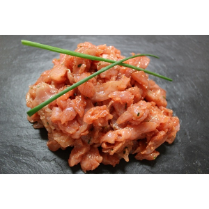 Emincé de veau mariné thym citron