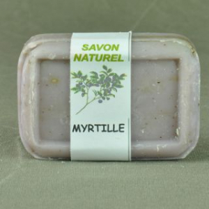 Savon myrtille  (100g)