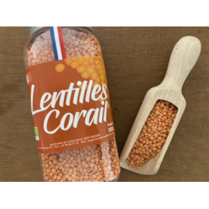 Lentilles corail biologique