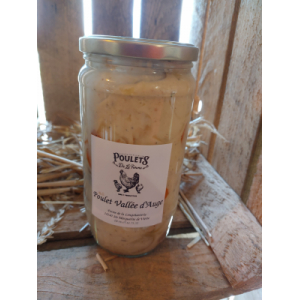 Bocal poulet vallée d'auge- 2 personnes