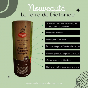 Terre de diatomée 250g en tube