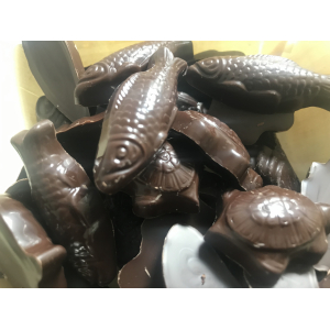 Friture au chocolat noir
