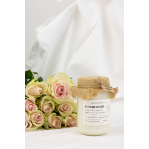 Bougie parfumée poudre de riz - grande