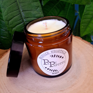 Bougie “monoï” cire tournesol