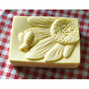 Savon miel et cire d'abeilles, rectangle