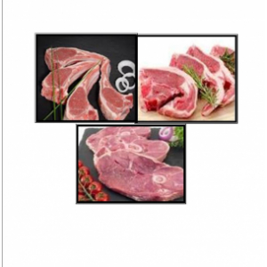 Colis agneau - cotes et tranche gigot