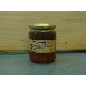 Confiture de musquée de provence au gingembre