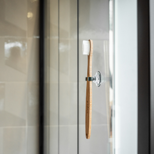 Porte brosse à dents ventouse