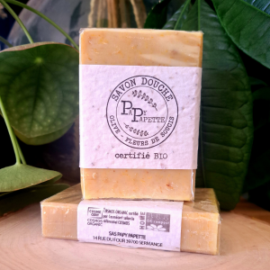 Savon solide artisanal bio olives et calendul