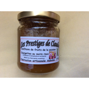 Confiture de fruits de la passion courgettes