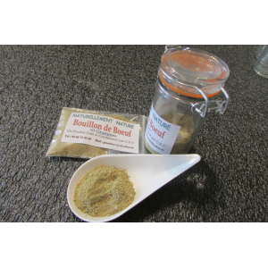 Poudre pour bouillon de boeuf