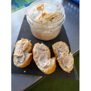 Rillette de cabris au piment d'espelette