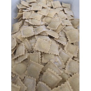Raviolis a la tomme au lait cru