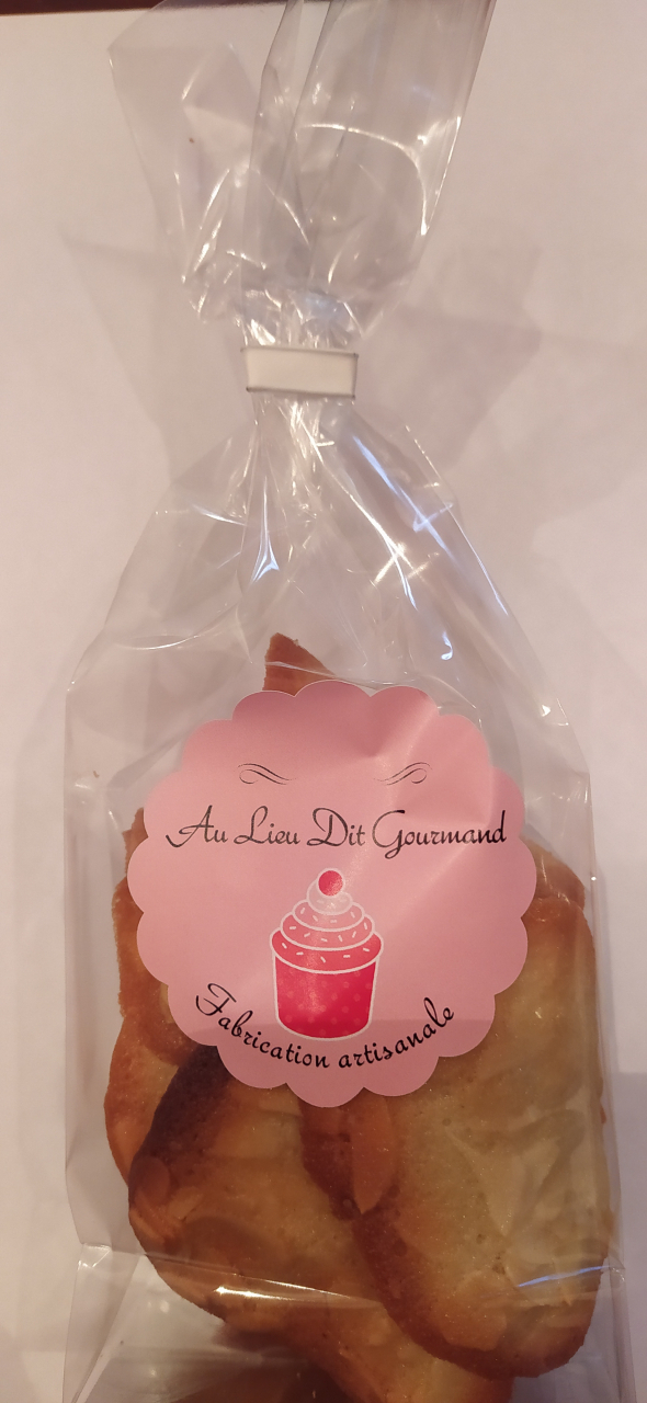 Tuiles aux amandes - 100 g - Au Lieu Dit Gourmand - Locavor.fr