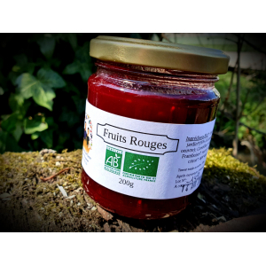 Confiture fruits rouges