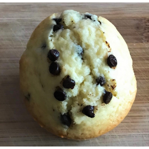 Muffin aux pépites de chocolat