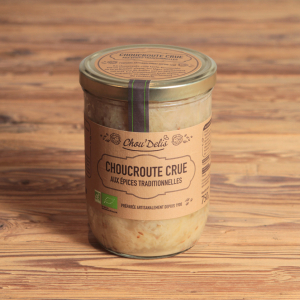 Choucroute crue bio aux épices traditionnelle