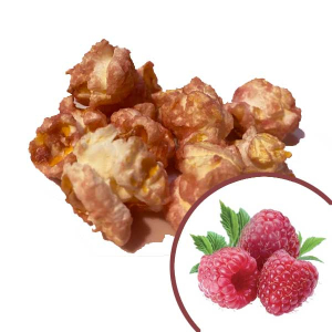 Pop-corn « caramel de framboise »