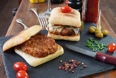 Steak nature de porc bio (façon haché)