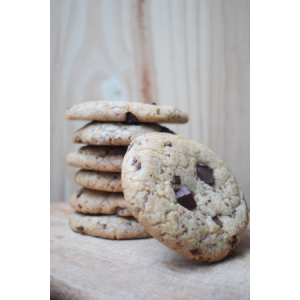 Cookies chocolat noir fleur de sel