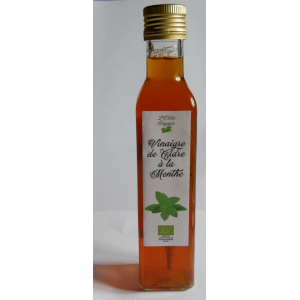 Vinaigre de cidre à la menthe