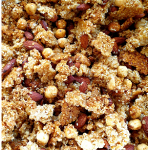 Granola éclats de caramel beurre salé