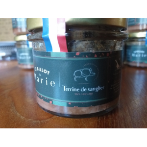 Terrine de sanglier trompettes de la mort