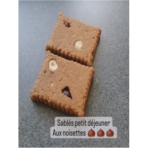 Sablés petit déjeuner aux noisettes