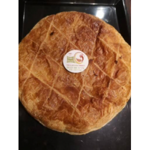 Grande tourte volaille champignons