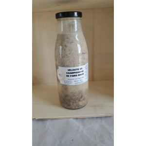 Velouté de champignons bruns de paris