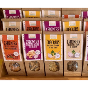 Crackers persillade & farine de pois chiche