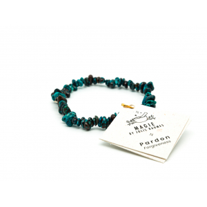 Bracelet pardon chrysocolle