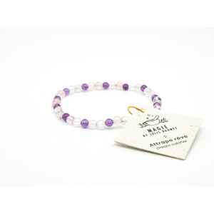 Bracelet attrape rêve 3 pierres