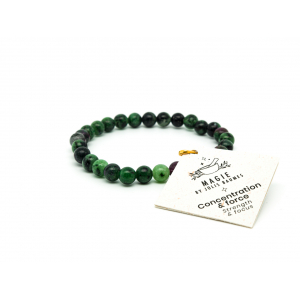 Bracelet concentration rubis zoïste