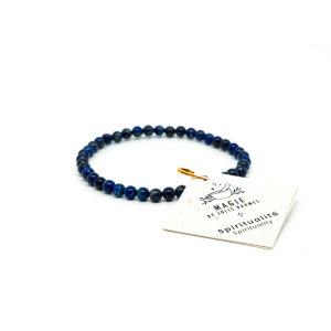 Bracelet spiritualité lapis lazuli