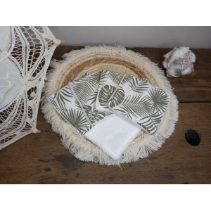 Lingettes feuillage