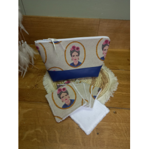 Pochette + lingettes frida kalho