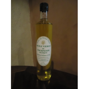 Huile vierge de tournesol (date courte)