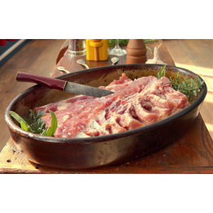 Poitrine 1/2 sel de porc bio 500gr