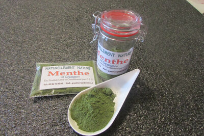 Poudre de menthe