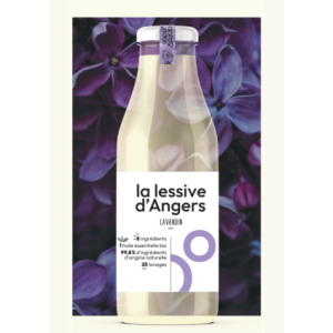 Lessive d'anjou au lavandin 1l