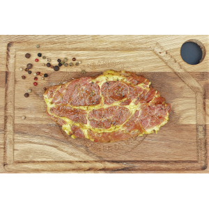 Côtes de porc marinées thym/citron x 2