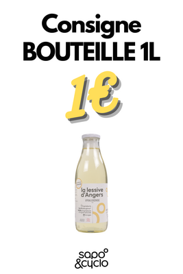 Consigne bouteille 1l et flacon 500ml