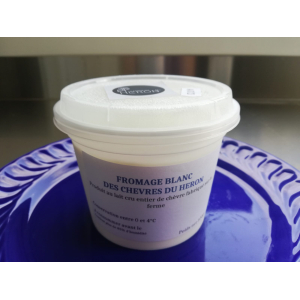 Fromage blanc au lait cru entier de chèvre