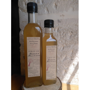 Sirop de rhubarbe et fleurs de sureau 500ml