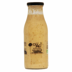 Velouté champignon coco gingembre citronnelle