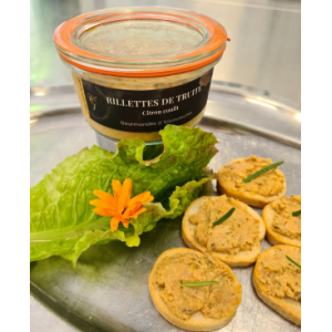 Nouveaute rillette de truite au citron confit