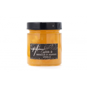 Confiture de mangue ananas vanille